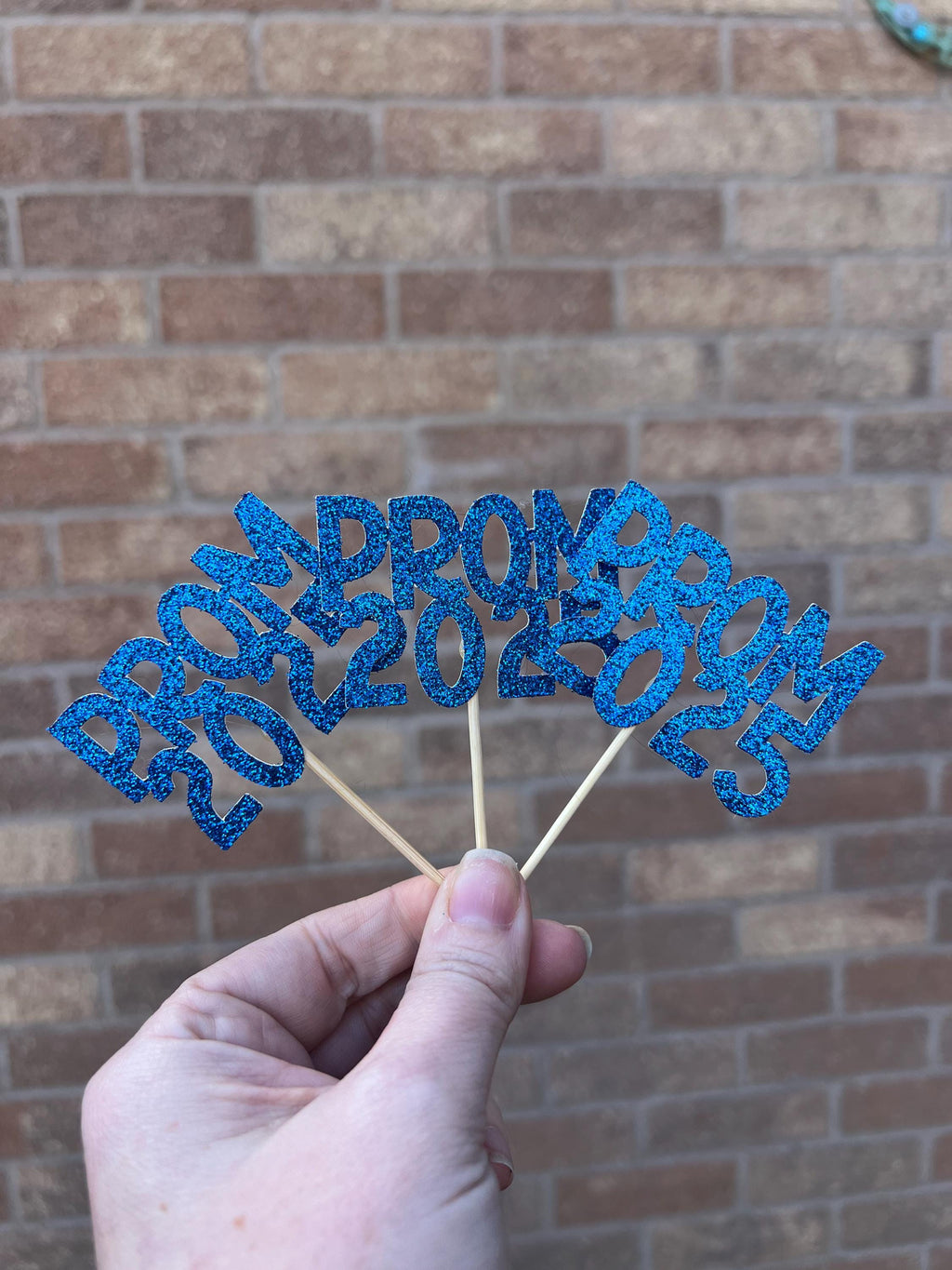 Prom Cupcake Toppers 2026 6 Pack