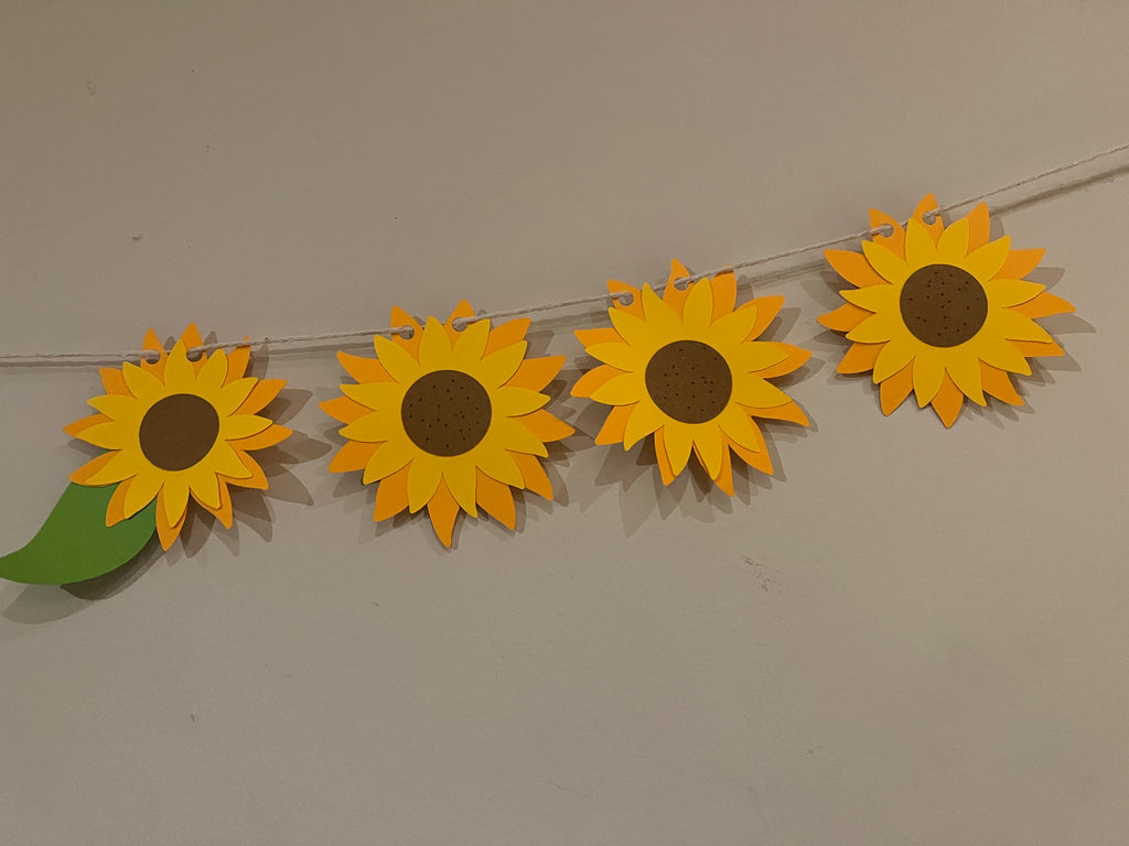 Sunflower Cupcake Toppers 6 Pack