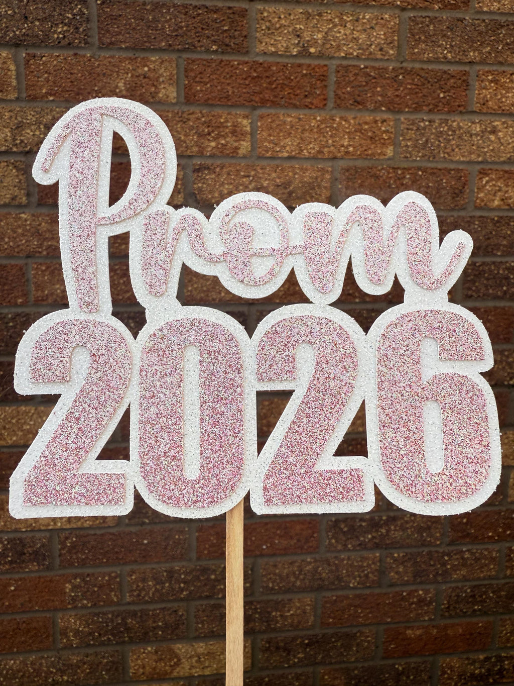 Prom Cake Topper PROM 2026 Two Layers