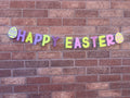 Glitter Happy Easter Banner