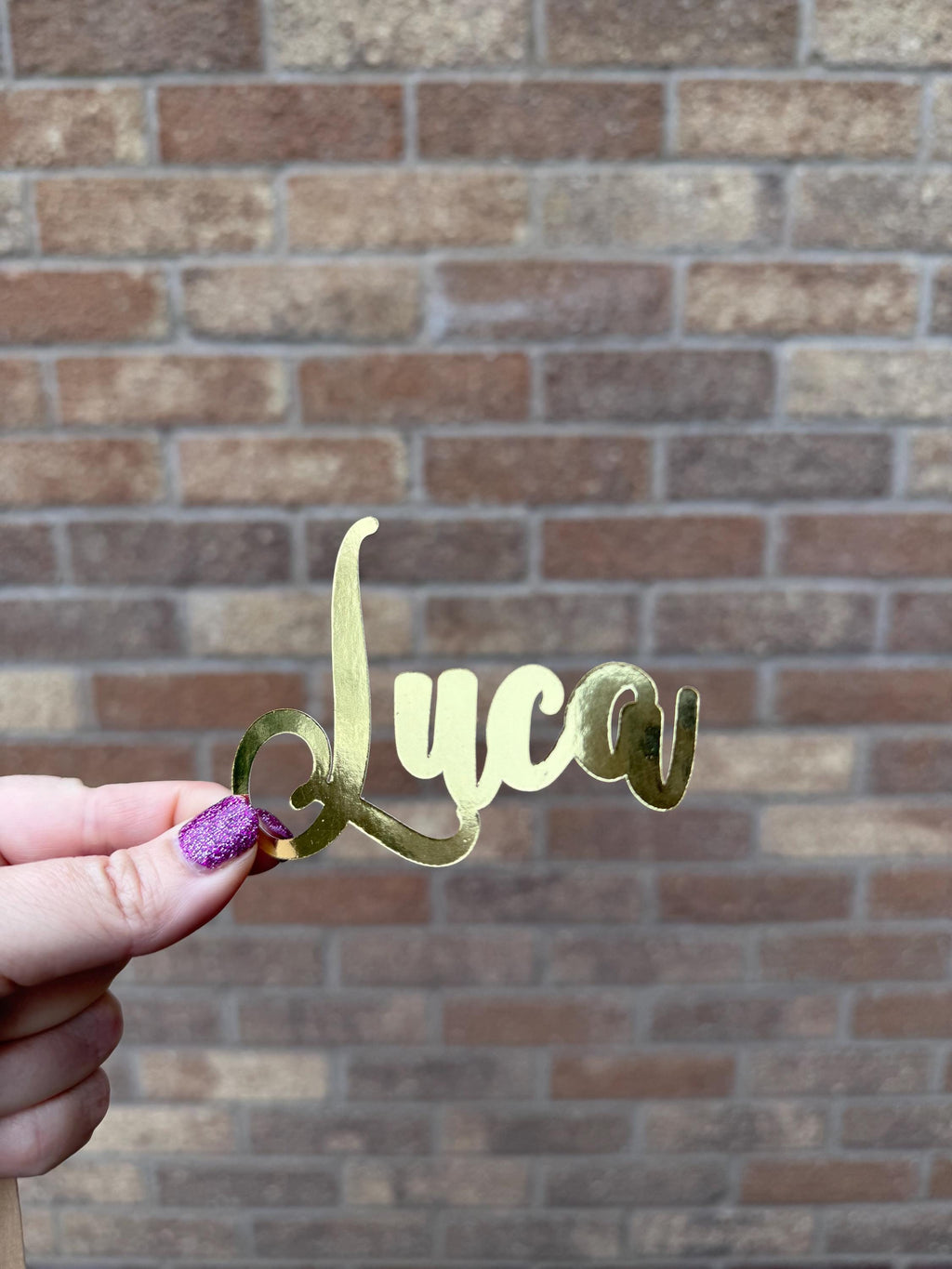 Halfway to One Cake Topper and Name Charm Set Baby 's Celebations