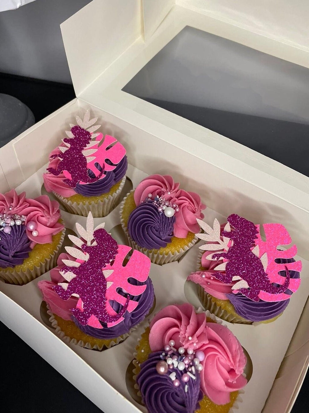 Dinosaur Cupcake Toppers Pack of 6