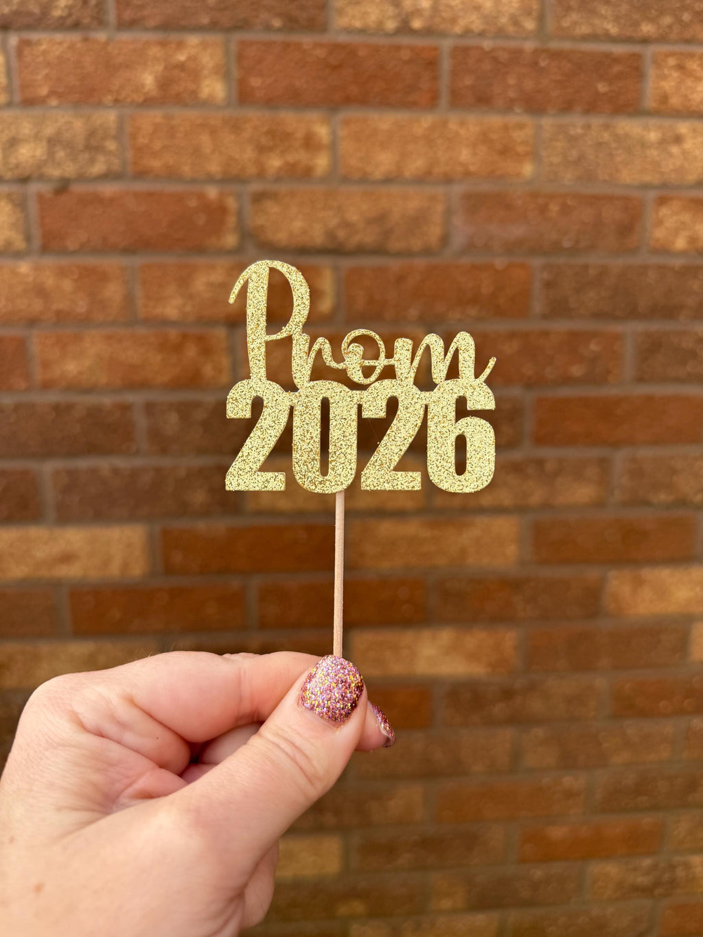 Prom Cupcake Toppers 2026 6 Pack