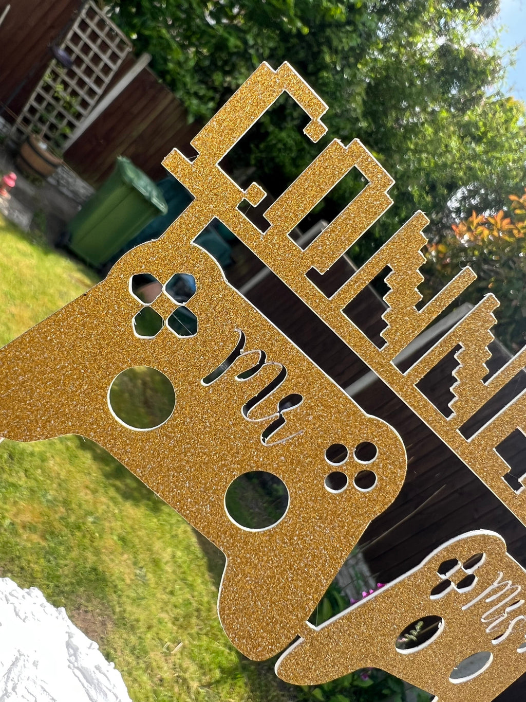 Gamer Wedding Cake Topper