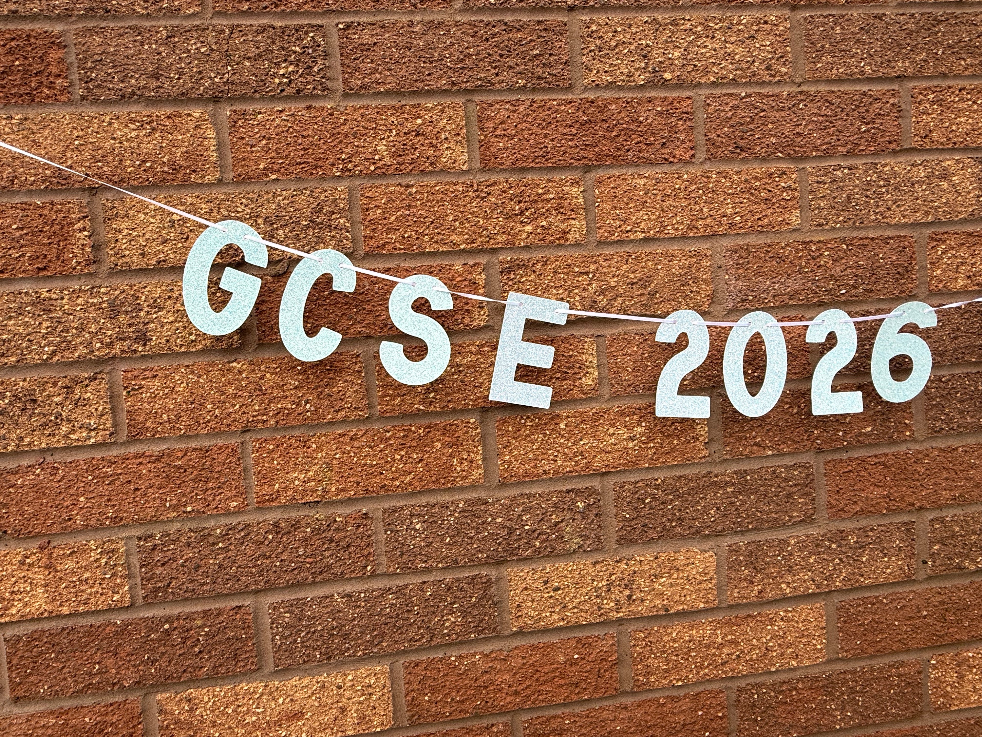 GCSE Congratulations Personalised Banner