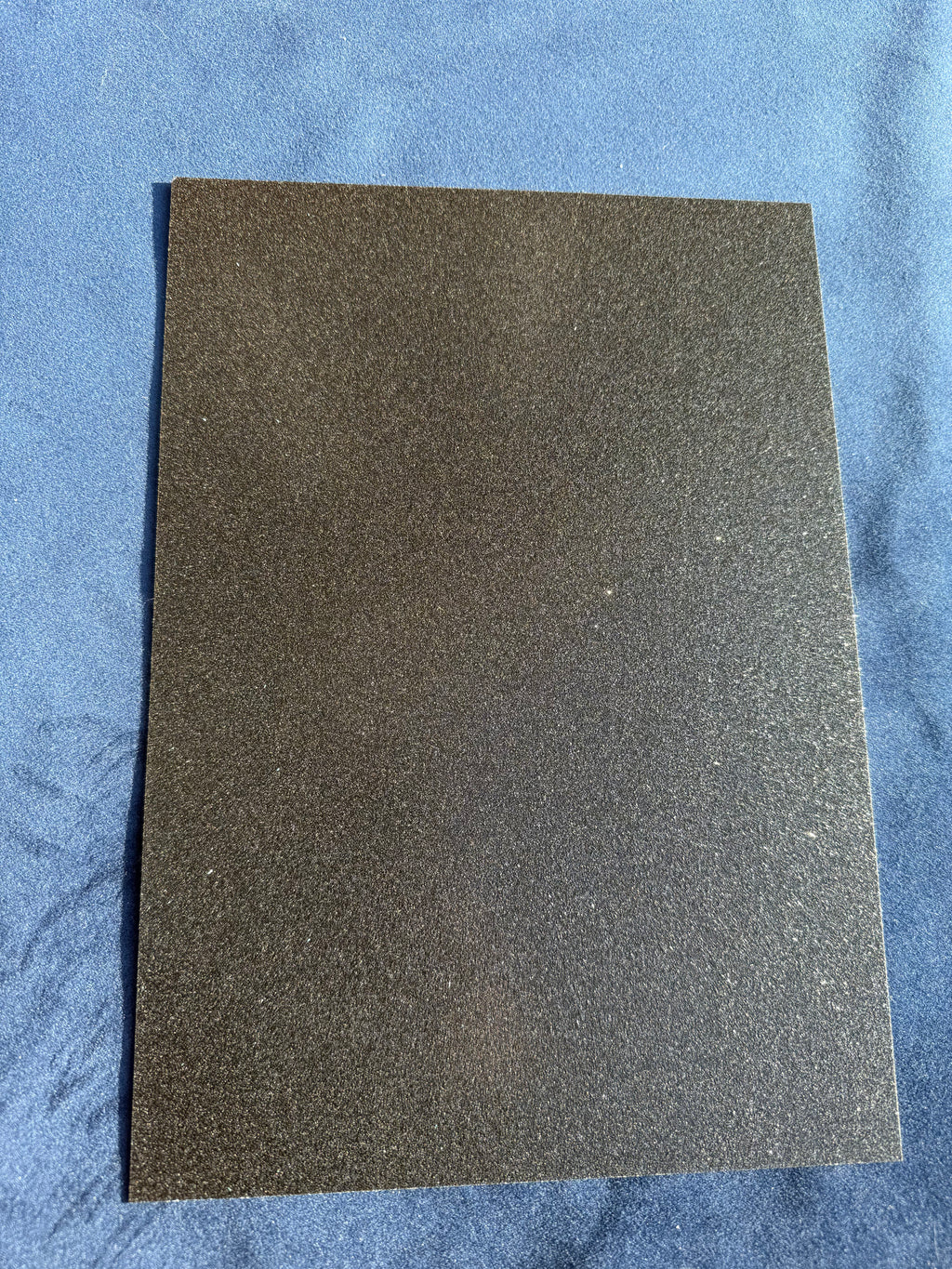 Black Glitter Cardstock Single Sided 250gsm 10 sheets 21x29cm