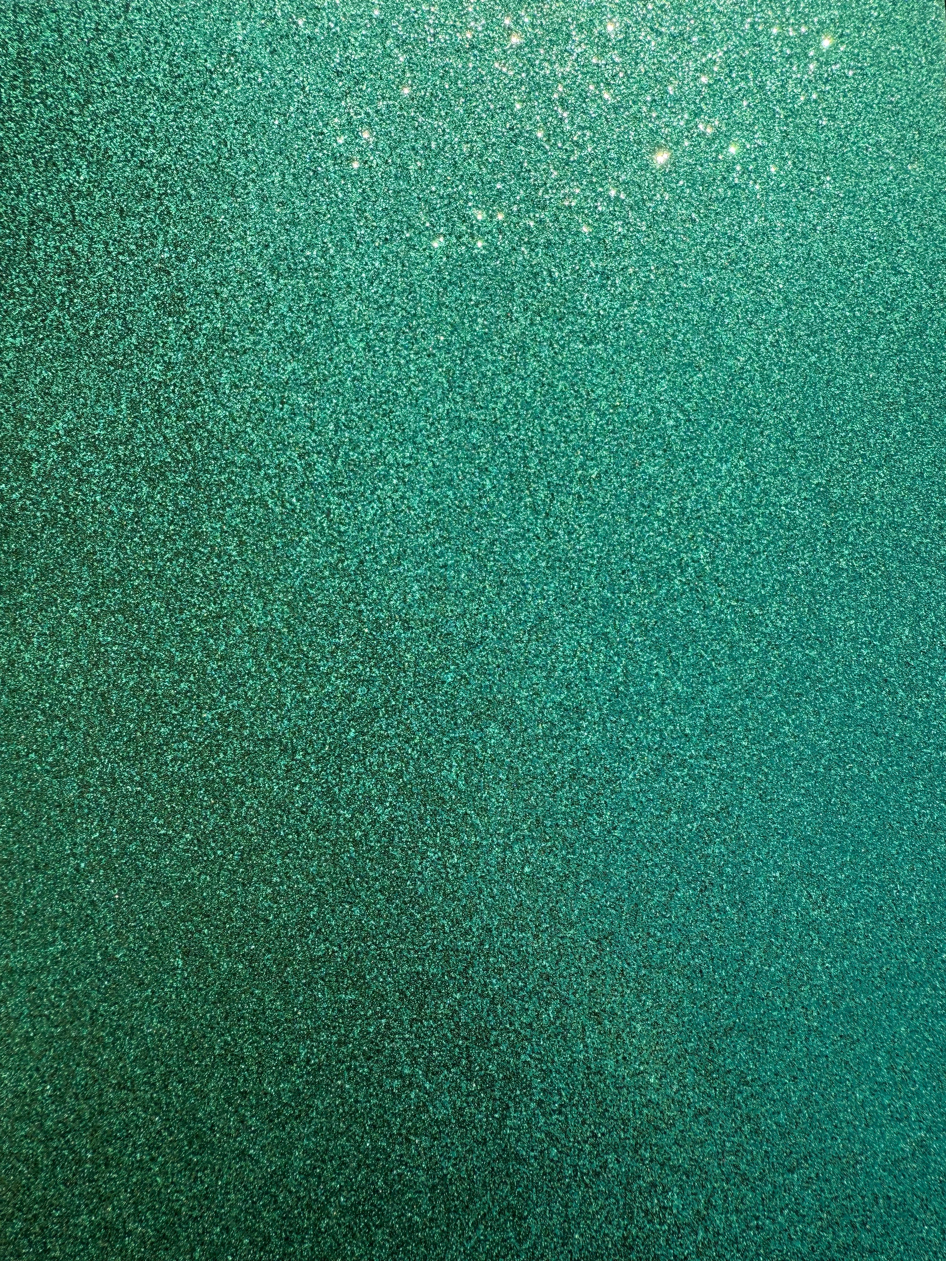 Dark Green Glitter Cardstock Single Sided 250gsm Single Sheet 21x29cm