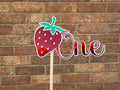 Berry 1st Birthday Cake Topper