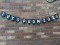 Personalised Glitter Pennant Prom Banner