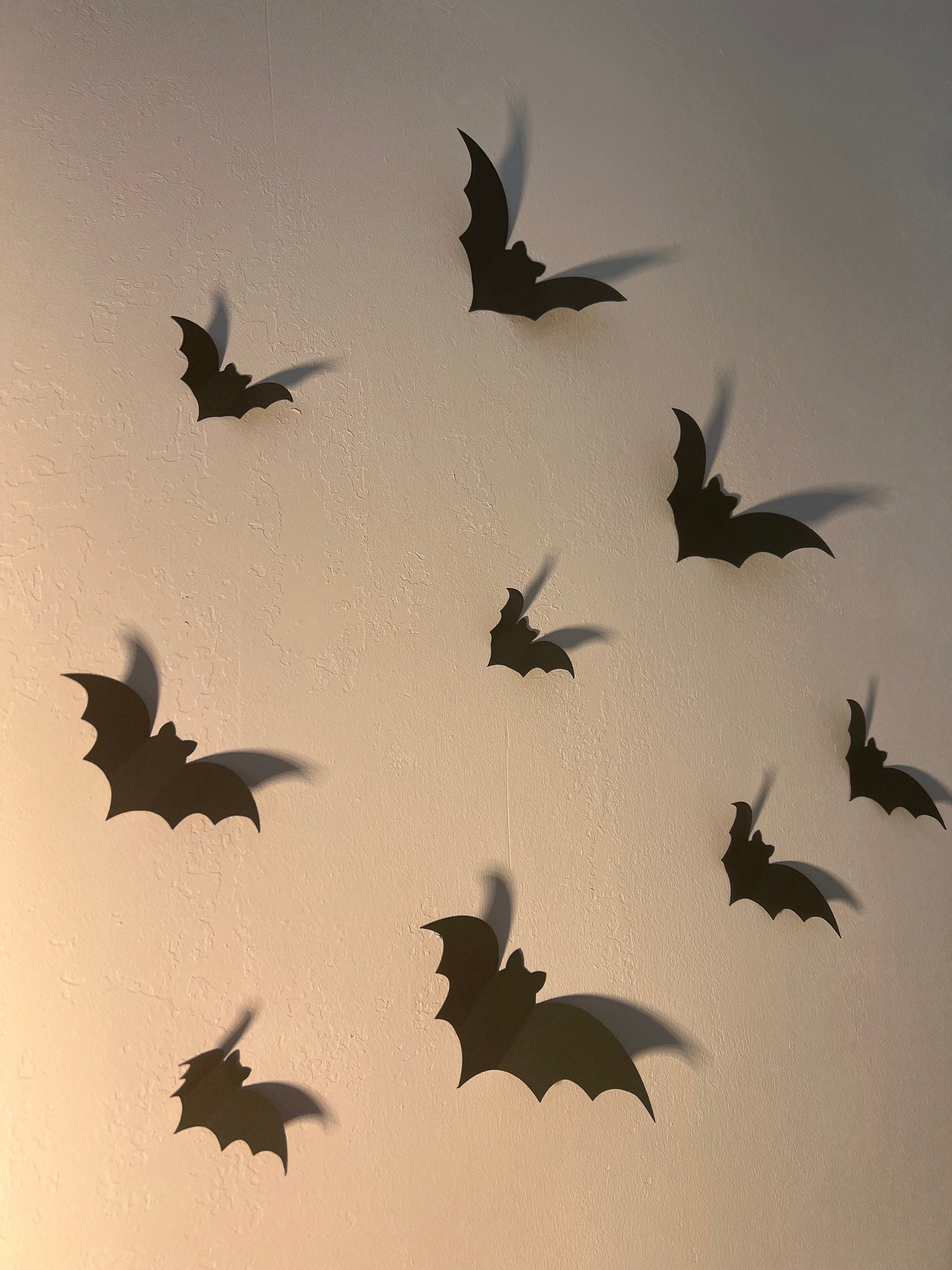 Halloween Spooky Bat Wall Decor