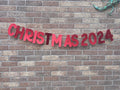 EXTRA LARGE Christmas Garland - Personalised Banner
