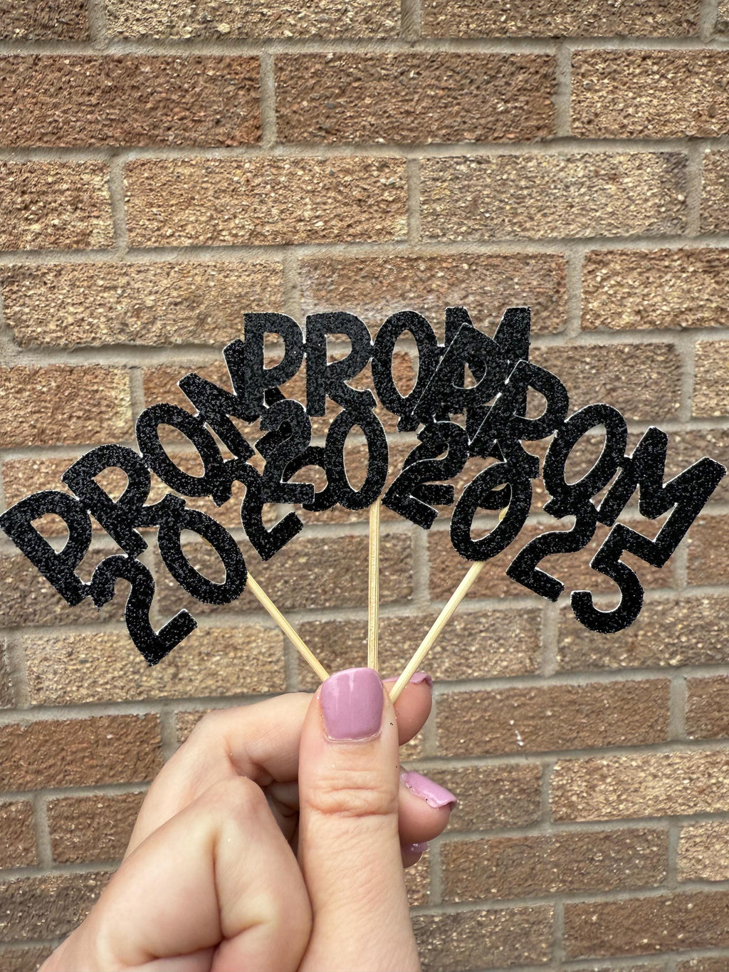 Prom Cupcake Toppers 2026 6 Pack