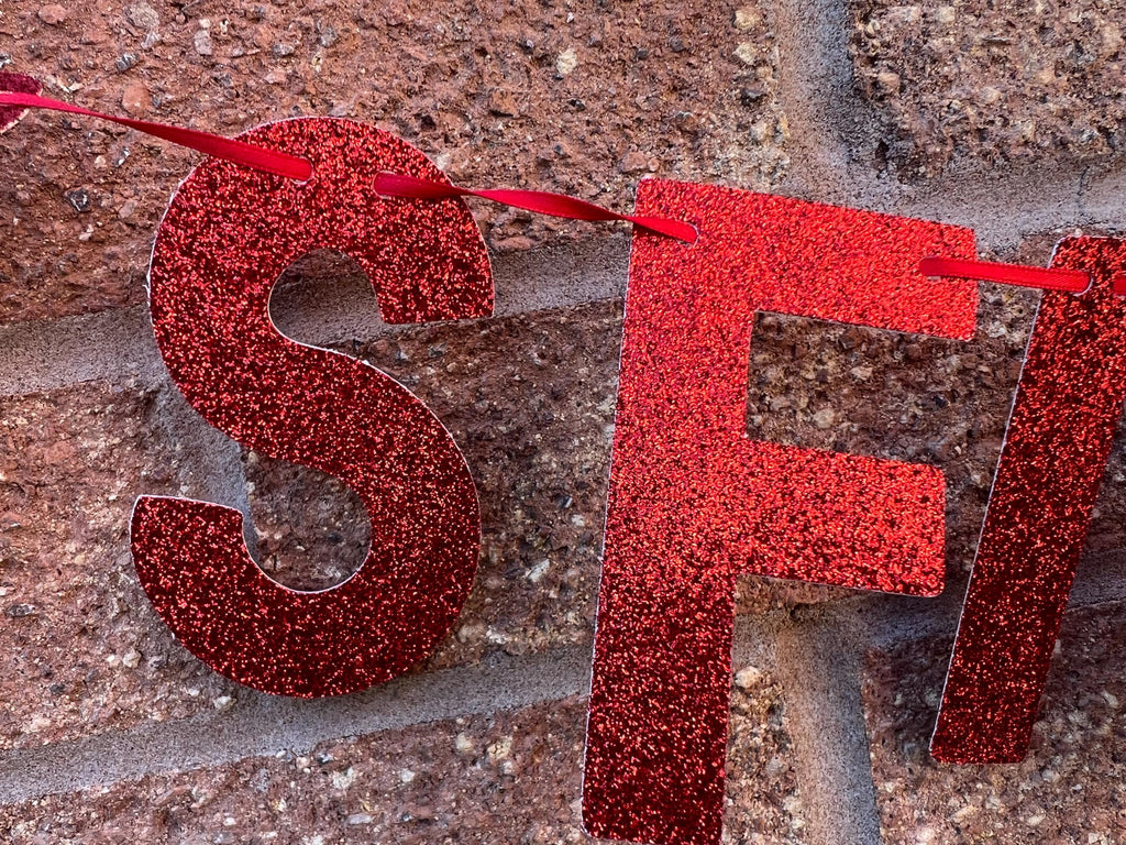 First Christmas Personalised Banner