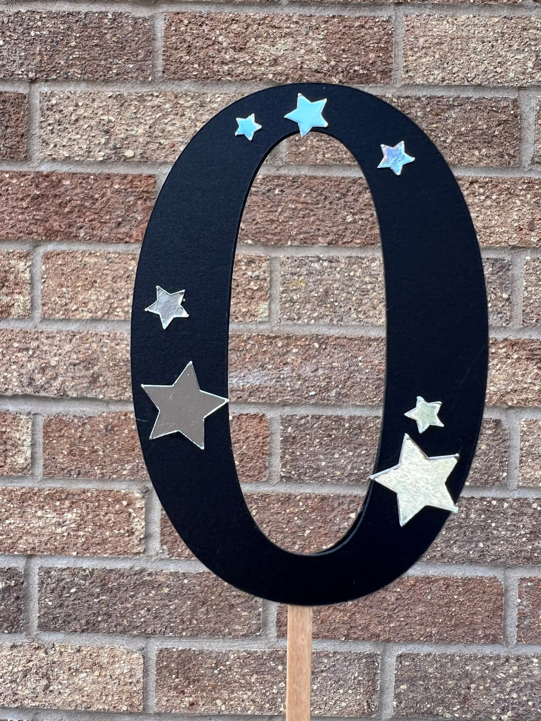 Birthday Number Milestone Cake Topper Numbers