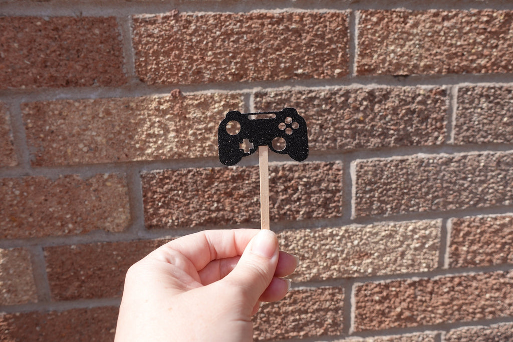 Gamer Controller Cupcake Toppers 6 Pack