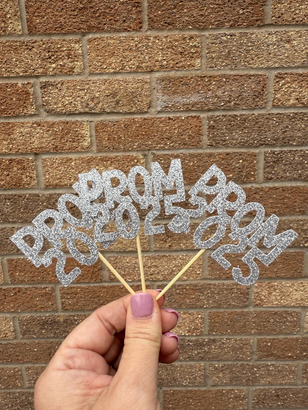 Prom Cupcake Toppers 2026 6 Pack